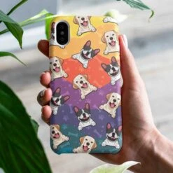 Wavy Vibrant Color - Gift For Pet Lovers - Personalized Phone Case -Pawfect House Sale 6. THumbnail 2 314fab25 14f7 4037 bcf8 67c7e93b0b62