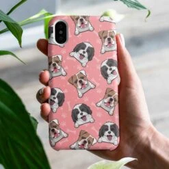 Colorful Paw - Gift For Dog Lovers - Personalized Phone Case