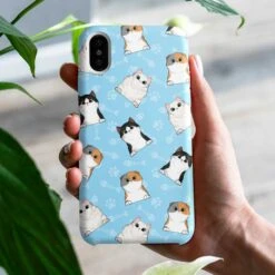 Colorful Paw - Gift For Cat Lovers - Personalized Phone Case