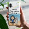 Rockin' The Dog Mom Life - Gift For Dog Mom, Personalized Phone Case