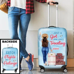 Catch Flights, Not Feelings - Gift For Bestie, Personalized Luggage Cover -Pawfect House Sale 6. thumb 2 2 e0079ba0 0282 462b 8c44 9cca6ca66369