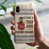It's A Father Figure, Not A Dad Bod - Gift For Dad, Personalized Phone Case