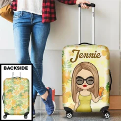 Chibi Summer Floral - Personalized Luggage Cover - Gift For Bestie -Pawfect House Sale 6.Thumb3 05c1af9a ea58 4ae1 adcb 9ebfc5f5df6e