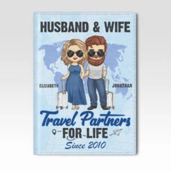 Life Is A Journey - Personalized Passport Cover, Passport Holder - Gift For Couples, Husband Wife -Pawfect House Sale 6.Thumb3 897f61ec 522d 4e90 b311 36e38061aa76