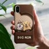 Born To Be A Dog Mom - Gift For Dog Mom, Personalized Phone Case