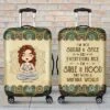 I'm Sage & Hood And Wish A Mufuka Would - Personalized Luggage Cover