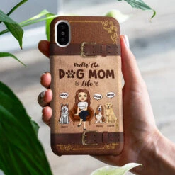 Life Isn't Perfect, But My Dog Is - Gift For Dog Mom, Personalized Phone Case