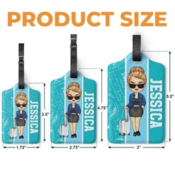 Discover, Dream, Explore - Travel Personalized Custom Luggage Tag - Holiday Vacation Gift, Gift For Adventure Travel Lovers -Pawfect House Sale 65e7e2927ad02