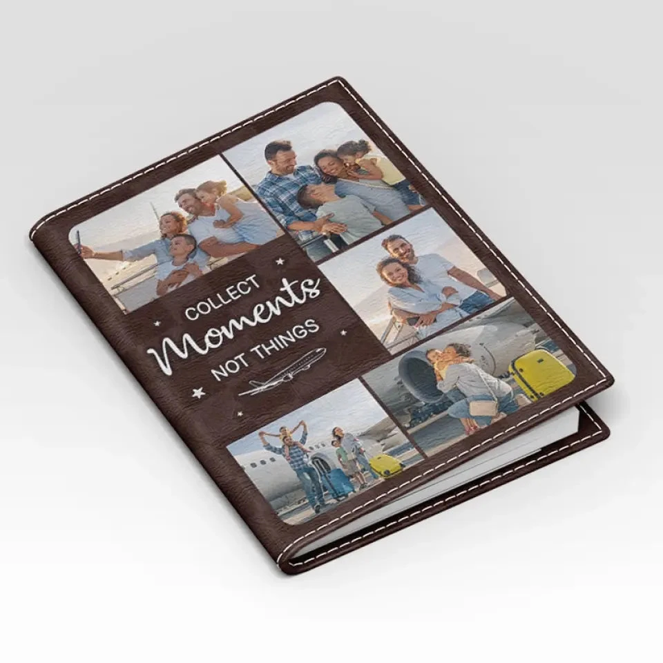 Custom Photo Catch Flights Together - Travel Personalized Custom Passport Cover, Passport Holder - Holiday Vacation Gift, Gift For Adventure Travel Lovers 3 Custom Photo Catch Flights Together - Travel Personalized Custom Passport Cover, Passport Holder - Holiday Vacation Gift, Gift For Adventure Travel Lovers - Image 3