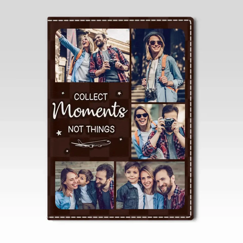 Custom Photo Catch Flights Together - Travel Personalized Custom Passport Cover, Passport Holder - Holiday Vacation Gift, Gift For Adventure Travel Lovers 1 Custom Photo Catch Flights Together - Travel Personalized Custom Passport Cover, Passport Holder - Holiday Vacation Gift, Gift For Adventure Travel Lovers