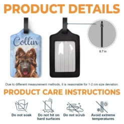 Custom Photo Travel Together Stay Together - Travel Personalized Custom Luggage Tag - Holiday Vacation Gift, Gift For Adventure Travel Lovers -Pawfect House Sale 65fa4aa5e8cd6