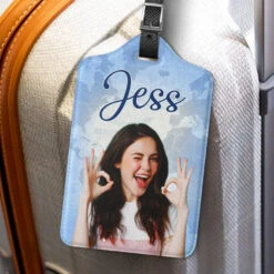 Custom Photo Travel Is My Passion - Travel Personalized Custom Luggage Tag - Holiday Vacation Gift, Gift For Adventure Travel Lovers 8 Custom Photo Travel Is My Passion - Travel Personalized Custom Luggage Tag - Holiday Vacation Gift, Gift For Adventure Travel Lovers -Pawfect House Sale 65fa4b485e63e