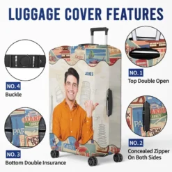 Custom Photo A Guy Loves Traveling - Travel Personalized Custom Luggage Cover - Holiday Vacation Gift, Gift For Adventure Travel Lovers 11 Custom Photo A Guy Loves Traveling - Travel Personalized Custom Luggage Cover - Holiday Vacation Gift, Gift For Adventure Travel Lovers -Pawfect House Sale 65fa948d915af