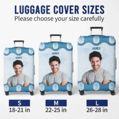 Custom Photo Summer Is Calling - Travel Personalized Custom Luggage Cover - Holiday Vacation Gift, Gift For Adventure Travel Lovers -Pawfect House Sale 65faa1dfa717f