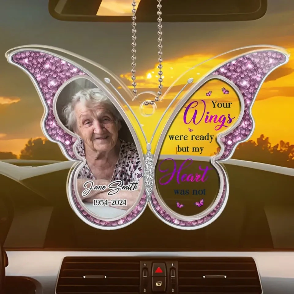 Custom Photo Always By Your Side - Memorial Personalized Custom Car Ornament - Acrylic Custom Shaped - Sympathy Gift For Family Members 3 Custom Photo Always By Your Side - Memorial Personalized Custom Car Ornament - Acrylic Custom Shaped - Sympathy Gift For Family Members - Image 3