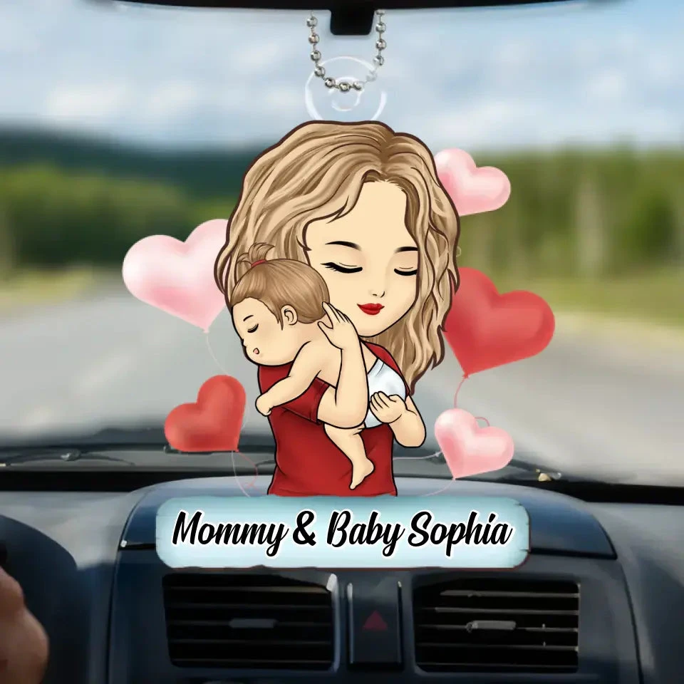 Motherhood Is The Biggest Gamble - Family Personalized Custom Car Ornament - Acrylic Custom Shaped - Gift For Mom, Grandma 2 Motherhood Is The Biggest Gamble - Family Personalized Custom Car Ornament - Acrylic Custom Shaped - Gift For Mom, Grandma - Image 2