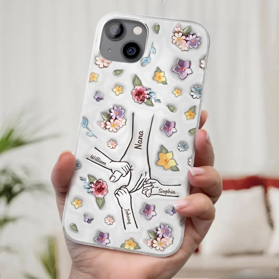 Best Mommy Ever Ever - Family Personalized Custom 3D Inflated Effect Printed Clear Phone Case - Mother's Day, Gift For Mom, Grandma 3 Best Mommy Ever Ever - Family Personalized Custom 3D Inflated Effect Printed Clear Phone Case - Mother's Day, Gift For Mom, Grandma - Image 3