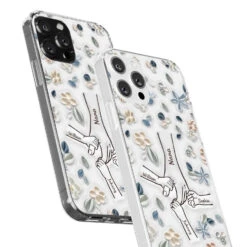 Mom, You Are My Hero - Family Personalized Custom 3D Inflated Effect Printed Clear Phone Case - Mother's Day, Gift For Mom, Grandma -Pawfect House Sale 6628780ce99c4