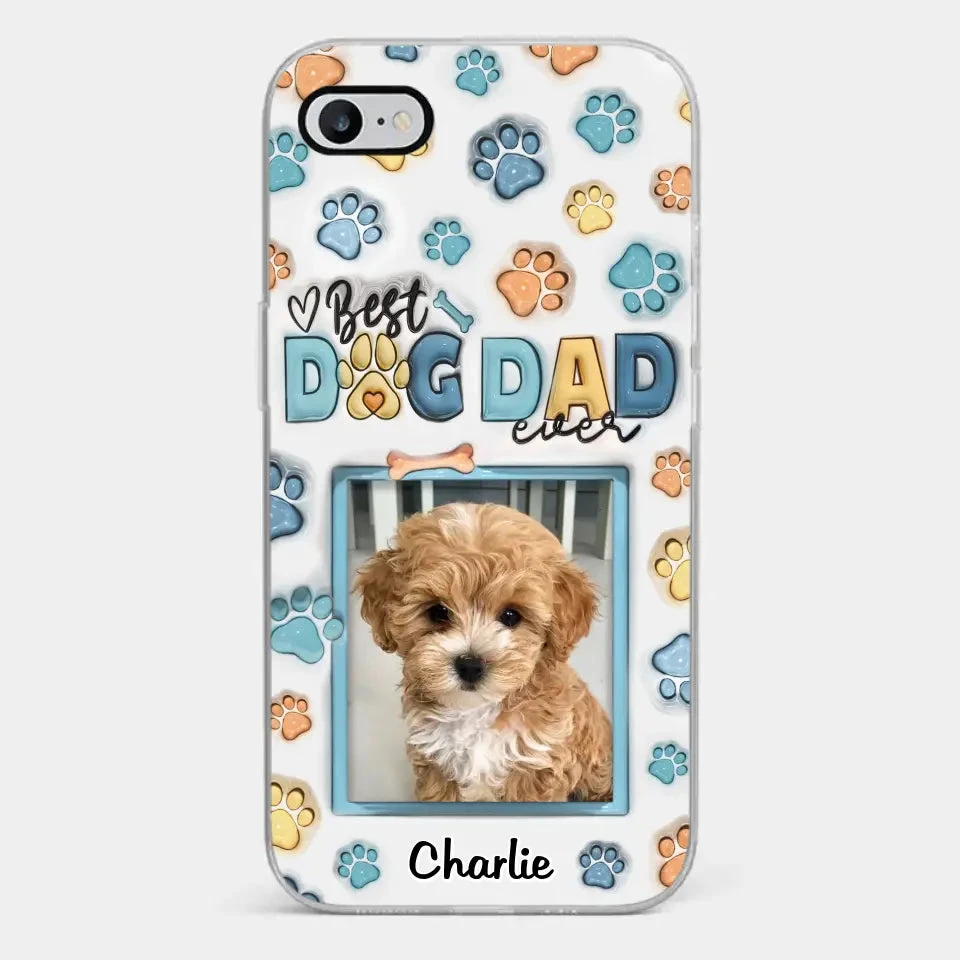 Best Dog Mom Ever - Dog & Cat Personalized Custom 3D Inflated Effect Printed Clear Phone Case - Mother's Day, Gift For Pet Owners, Pet Lovers 2 Best Dog Mom Ever - Dog & Cat Personalized Custom 3D Inflated Effect Printed Clear Phone Case - Mother's Day, Gift For Pet Owners, Pet Lovers - Image 2