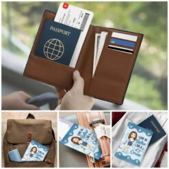 Adventures Fill The Heart And Soul - Travel Personalized Custom Passport Cover, Passport Holder - Holiday Vacation Gift, Gift For Adventure Travel Lovers -Pawfect House Sale 66558c55c9050