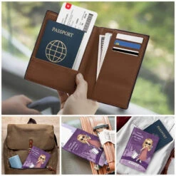 All I Want Is Love A Passport - Travel Personalized Custom Passport Cover, Passport Holder - Holiday Vacation Gift, Gift For Adventure Travel Lovers -Pawfect House Sale 665946fb8a76c