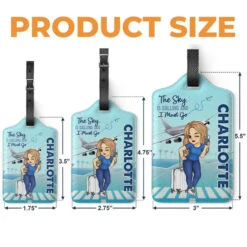 Not All Those Who Wander Are Lost - Travel Personalized Custom Luggage Tag - Holiday Vacation Gift, Gift For Adventure Travel Lovers -Pawfect House Sale 66713ae24970e