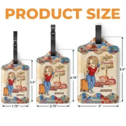 To Travel Is To Live - Travel Personalized Custom Luggage Tag - Holiday Vacation Gift, Gift For Adventure Travel Lovers -Pawfect House Sale 6671436d14168