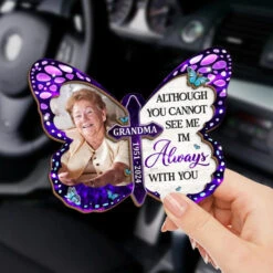 Custom Photo Until I See You Again - Memorial Personalized Custom Car Visor Clip - Sympathy Gift For Family Members -Pawfect House Sale 66724c0425081