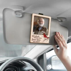 Custom Photo Butterfiles Appear When Loved Ones Are Near - Memorial Personalized Custom Car Visor Clip - Sympathy Gift For Family Members 7 Custom Photo Butterfiles Appear When Loved Ones Are Near - Memorial Personalized Custom Car Visor Clip - Sympathy Gift For Family Members -Pawfect House Sale 6675214917955