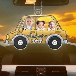 Custom Photo Family Trips Fuel The Soul - Family Personalized Custom Car Ornament - Acrylic Custom Shaped - Gift For Family Members -Pawfect House Sale 667528f85e23d