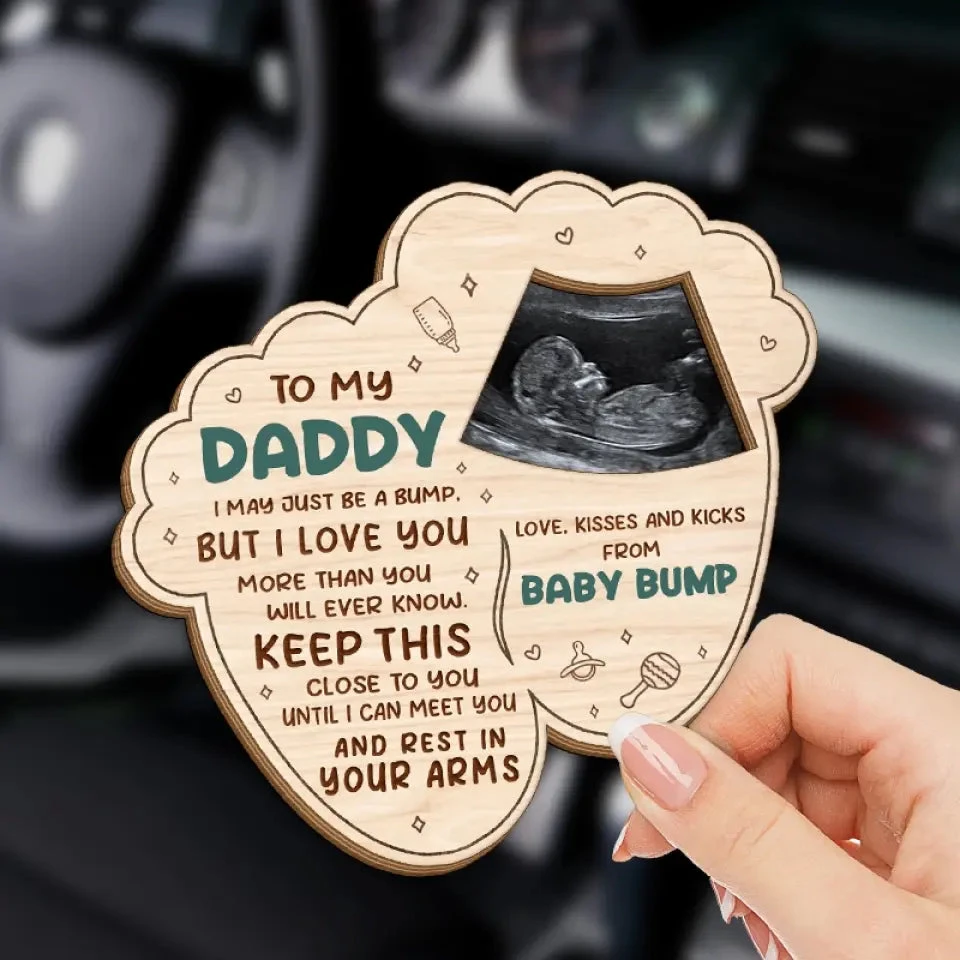 Custom Photo I Love You More Than You Will Ever Know - Family Personalized Custom Car Visor Clip - Gift For Family Members 3 Custom Photo I Love You More Than You Will Ever Know - Family Personalized Custom Car Visor Clip - Gift For Family Members - Image 3