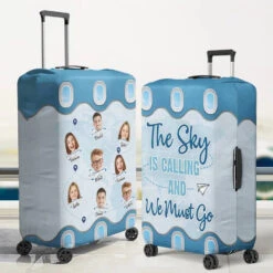 Custom Photo Side By Side, Exploring The Wide - Family Personalized Custom Luggage Cover - Summer Vacation Gift For Family Members 8 Custom Photo Side By Side, Exploring The Wide - Family Personalized Custom Luggage Cover - Summer Vacation Gift For Family Members -Pawfect House Sale 667d4475de169