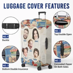 Custom Photo Every Mile, A New Memory - Family Personalized Custom Luggage Cover - Summer Vacation Gift For Family Members 10 Custom Photo Every Mile, A New Memory - Family Personalized Custom Luggage Cover - Summer Vacation Gift For Family Members -Pawfect House Sale 668262b40a6bd