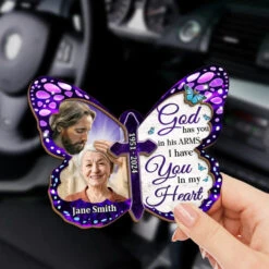 Custom Photo You're In My Thoughts - Memorial Personalized Custom Car Visor Clip - Sympathy Gift For Family Members 6 Custom Photo You're In My Thoughts - Memorial Personalized Custom Car Visor Clip - Sympathy Gift For Family Members -Pawfect House Sale 668ca3665c7b2