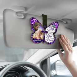 Custom Photo You're In My Thoughts - Memorial Personalized Custom Car Visor Clip - Sympathy Gift For Family Members 7 Custom Photo You're In My Thoughts - Memorial Personalized Custom Car Visor Clip - Sympathy Gift For Family Members -Pawfect House Sale 668ca38c42446