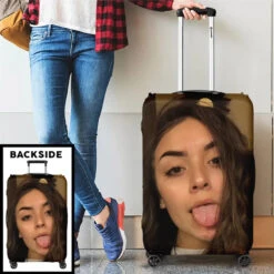 Custom Photo All You Need Is Love And A Passport - Travel Personalized Custom Luggage Cover - Summer Vacation Gift, Gift For Adventure Travel Lovers 9 Custom Photo All You Need Is Love And A Passport - Travel Personalized Custom Luggage Cover - Summer Vacation Gift, Gift For Adventure Travel Lovers -Pawfect House Sale 668d0e5d86447