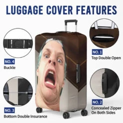 Custom Photo All You Need Is Love And A Passport - Travel Personalized Custom Luggage Cover - Summer Vacation Gift, Gift For Adventure Travel Lovers 10 Custom Photo All You Need Is Love And A Passport - Travel Personalized Custom Luggage Cover - Summer Vacation Gift, Gift For Adventure Travel Lovers -Pawfect House Sale 668d0e5e8487a