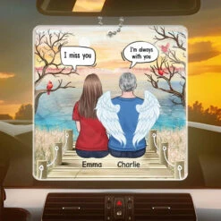 You Are My Today And All Of My Tomorrows - Memorial Personalized Custom Car Ornament - Acrylic Custom Shaped - Sympathy Gift For Family Members -Pawfect House Sale 6690a66f07d4b