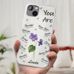 True Friends Are Always Together In Spirit - Bestie Personalized Custom Clear Phone Case - Gift For Best Friends, BFF, Sisters -Pawfect House Sale 66a1c089a14df