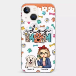 The Love Between A Dog And A Dog Mom Is Unbreakable - Dog Personalized Custom 3D Inflated Effect Printed Clear Phone Case - Gift For Pet Owners, Pet Lovers -Pawfect House Sale 66b0452c8c7db bfd62b16 d226 476c 8dc1 832997e40d2f