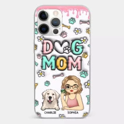 It's Not A Home Without Fur Kids - Dog Personalized Custom 3D Inflated Effect Printed Clear Phone Case - Gift For Pet Owners, Pet Lovers -Pawfect House Sale 66b1a9dc847aa cff84a17 918b 46f9 a420 f34a3fafba50