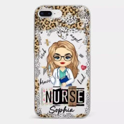 Dedicated Hands, Healing Hearts - Nurse Personalized Custom Clear Phone Case - Appreciation, Thank You Gift, Nurse Life, Doctor Life -Pawfect House Sale 66b1ded72f99c dcb22816 332e 4ff4 9d4b 14be9d987c6e
