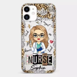 Dedicated Hands, Healing Hearts - Nurse Personalized Custom Clear Phone Case - Appreciation, Thank You Gift, Nurse Life, Doctor Life -Pawfect House Sale 66b1dee08c1f3 0755285b aedc 488f bedc b84f6fea6c57