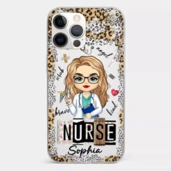 Dedicated Hands, Healing Hearts - Nurse Personalized Custom Clear Phone Case - Appreciation, Thank You Gift, Nurse Life, Doctor Life -Pawfect House Sale 66b1dee45fc52 38afecac 8960 4339 8875 7db34f53f552