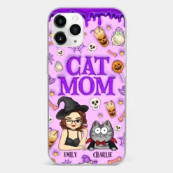 Cats Know How To Keep Us Smiling - Cat Personalized Custom 3D Inflated Effect Printed Clear Phone Case - Halloween Gift For Pet Owners, Pet Lovers -Pawfect House Sale 66bb31e9b07be 914adec1 b213 4a60 9bb3 b29f01cdc156