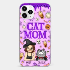 Cats Know How To Keep Us Smiling - Cat Personalized Custom 3D Inflated Effect Printed Clear Phone Case - Halloween Gift For Pet Owners, Pet Lovers -Pawfect House Sale 66bb31eb246d3 fb51d8c6 ace3 4c23 941c 9f84e6279b23