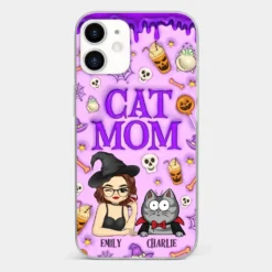 Cats Know How To Keep Us Smiling - Cat Personalized Custom 3D Inflated Effect Printed Clear Phone Case - Halloween Gift For Pet Owners, Pet Lovers -Pawfect House Sale 66bb31ec79d8b 53a6cd46 33f9 4cfd 90bb e68eae5c66ef