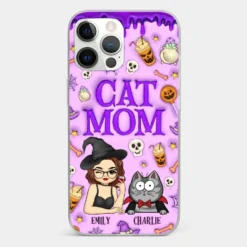 Cats Know How To Keep Us Smiling - Cat Personalized Custom 3D Inflated Effect Printed Clear Phone Case - Halloween Gift For Pet Owners, Pet Lovers -Pawfect House Sale 66bb31f0597f7 348f1c68 b44d 4a60 ac48 fd80dc36e762