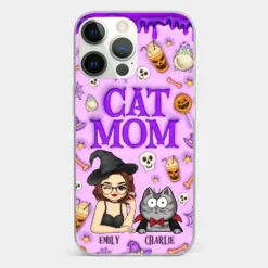 Cats Know How To Keep Us Smiling - Cat Personalized Custom 3D Inflated Effect Printed Clear Phone Case - Halloween Gift For Pet Owners, Pet Lovers -Pawfect House Sale 66bb31fa6071c d9518686 02de 43f3 ba0c 491f2e7dedc4