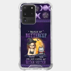 You Just Flipped My Witch Switch - Cat Personalized Custom Clear Phone Case - Halloween Gift For Pet Owners, Pet Lovers 11 You Just Flipped My Witch Switch - Cat Personalized Custom Clear Phone Case - Halloween Gift For Pet Owners, Pet Lovers -Pawfect House Sale 66bc25e78016f